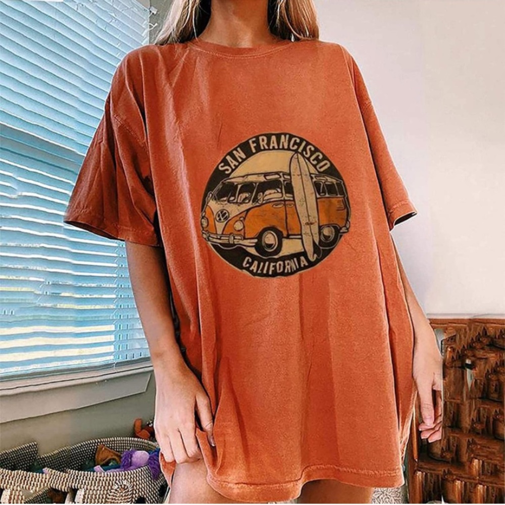 Orange San Francisco Shirt